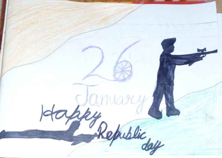 Cartoon Republic Day Pencil Sketch Drawing for kid by mlspcart on DeviantArt-saigonsouth.com.vn
